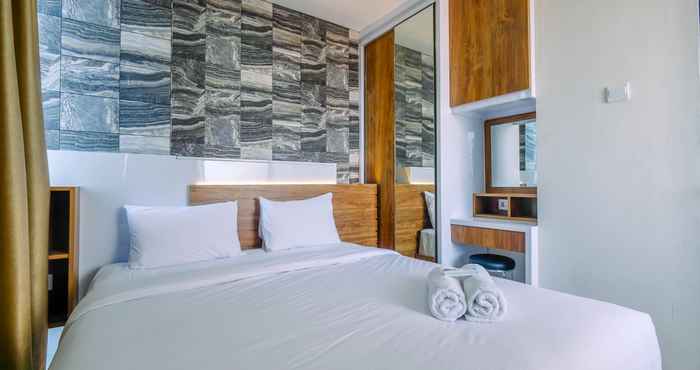 Bilik Tidur 1BR New Furnished Apartment at Atlanta Residance By Travelio