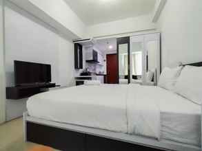 Kamar Tidur 4 Studio Compact Tamansari Mahogany Apartment By Travelio