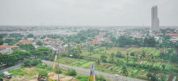 Bangunan 4 2BR Minimalist at Emerald Bintaro By Travelio