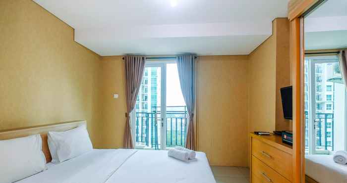 Bilik Tidur Studio Exclusive Apartment at Woodland Park Residence By Travelio