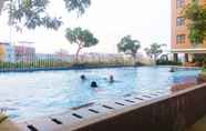 Kolam Renang 3 2BR Brand New and Compact Lagoon Resort Apartment By Travelio