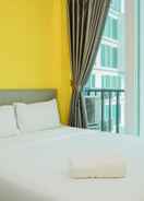 BEDROOM Highest Value 1BR at Tree Park BSD Apartment By Travelio