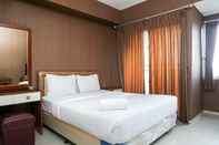 Bilik Tidur Studio Beautiful at Cosmo Terrace Apartment By Travelio