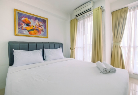 Bedroom Modern Living Studio at Tifolia Apartment By Travelio