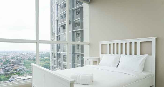 ห้องนอน Graceful 1BR Ciputra International By Travelio