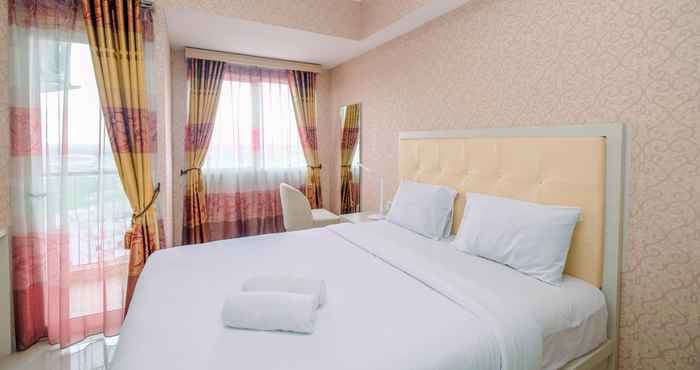 ห้องนอน Studio Affordable Price Apartment at The Oasis Cikarang By Travelio