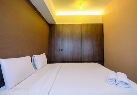 Bedroom 1BR Fully Furnished and Comfortable Mustika Golf Apartment By Travelio
