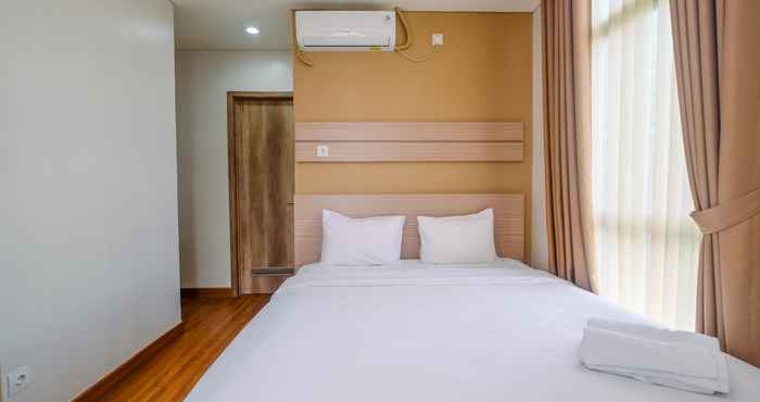 Bedroom Comfy 2BR Apartment at Pejaten Park By Travelio