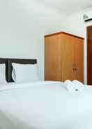 BEDROOM 1BR Simply Pangeran Jayakarta Apartment By Travelio