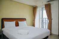 Kamar Tidur Cozy Studio Room Paramount Skyline Apartment By Travelio