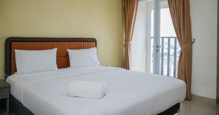 Kamar Tidur Cozy Studio Room Paramount Skyline Apartment By Travelio