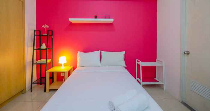 ห้องนอน Modern Studio Room Pakubuwono Terrace Apartment By Travelio