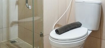 In-room Bathroom 4 Studio Room Strategic and Cozy Apartment at Tamansari Papilio By Travelio