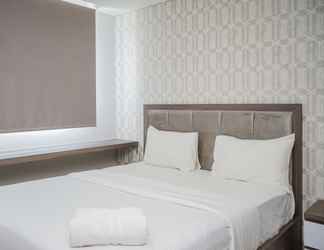 Bedroom 2 Fabulous Style Studio at Bintaro Icon Apartment By Travelio