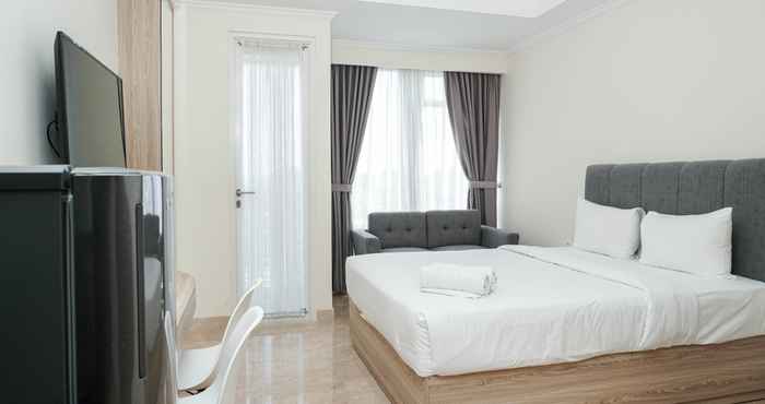 ห้องนอน Studio Best Location at Menteng Park Apartment By Travelio