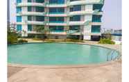 Kolam Renang 3 Modern Studio Apartment @ Grand Kamala Lagoon By Travelio