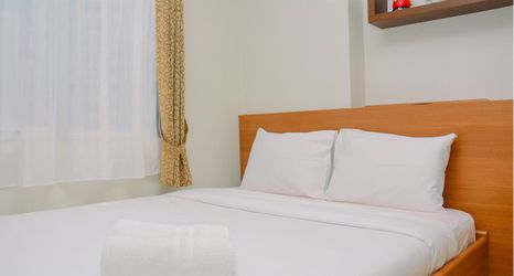 Bilik Tidur 2 Fully Furnished and Cozy 2BR at Bassura City Apartment By Travelio