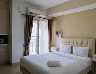 Bedroom 2 Best Studio Apartment at Atria Residence near Mall By Travelio