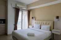 Bedroom Best Studio Apartment at Atria Residence near Mall By Travelio