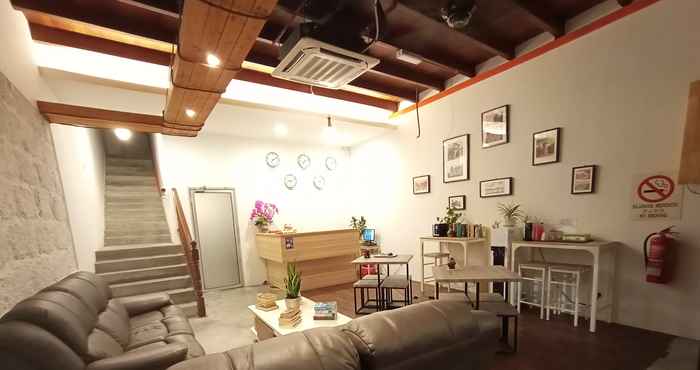 Lobi Sydney Backpackers Jonker Street Melaka