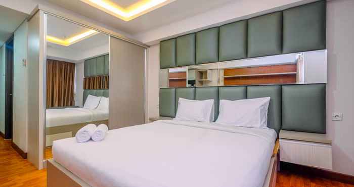 Bilik Tidur Cozy Studio at H Residence Apartment near MT Haryono By Travelio