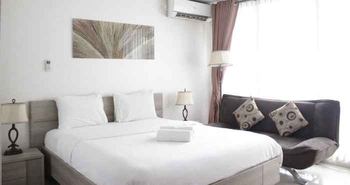 Bilik Tidur Pleasant Studio at Beverly Dago Apartment near ITB By Travelio