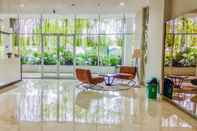 Lobby Relaxing Studio Apartment with City View at Bintaro Plaza Residences By Travelio