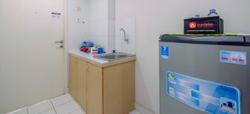 Common Space 4 Homey and Comfortable Studio Apartment at Dramaga Tower near IPB By Travelio