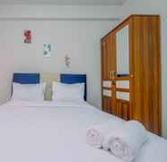 Bedroom 2 Homey and Comfortable Studio Apartment at Dramaga Tower near IPB By Travelio