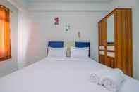 Bedroom Homey and Comfortable Studio Apartment at Dramaga Tower near IPB By Travelio