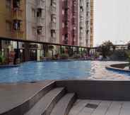 Swimming Pool 4 2BR Apartment at Casablanca East Residences with Pool View By Travelio