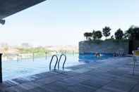 Kolam Renang Best View 2BR at Tamansari Papilio Apartment By Travelio