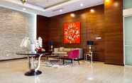 Lobby 3 Best View 2BR at Nifarro Park Apartment By Travelio