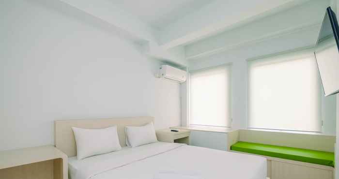 Kamar Tidur Minimalist and Comfy 1BR Patraland Urbano Apartment near Bekasi Station By Travelio