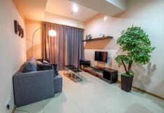 Common Space 3 Simple 1 BR Apartment @ Casa Grande Residence Near Kota Kasablanka By Travelio