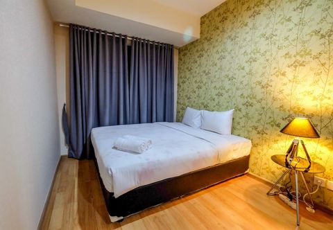 Bedroom Simple 1 BR Apartment @ Casa Grande Residence Near Kota Kasablanka By Travelio