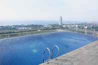 Swimming Pool Homey Apartment 2 BR Northland Ancol Residence Near Ancol By Travelio
