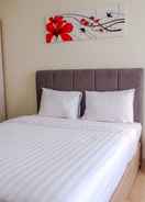 BEDROOM New Furnished and Simple Studio Menteng Park Apartment By Travelio 