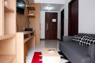 Lobi Homey 1BR Scientia Residence Apartment near Summarecon Mall Gading Serpong By Travelio