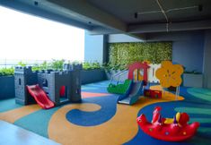Entertainment Facility 6 Spacious and Homey 2BR L'Avenue Apartment By Travelio