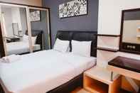 ห้องนอน Cozy and Comfy 2BR Apartment at Thamrin Residence near to Sudirman By Travelio