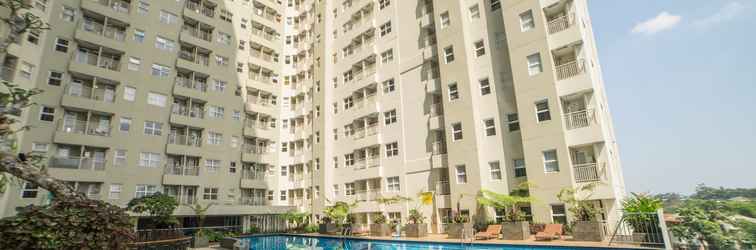 Lobi Homey 2BR Apartment at Parahyangan Residence with Direct Access to Swimming Pool By Travelio