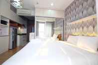 Kamar Tidur Nice Studio Apartment @ Thamrin Executive Residence near Mall Grand Indonesia By Travelio