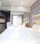 BEDROOM Nice Studio Apartment @ Thamrin Executive Residence near Mall Grand Indonesia By Travelio