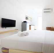 Bedroom 2 Affordable Comfy Studio with Sofa Bed at Bassura City Apartment By Travelio