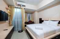 Bedroom Comfy Cozy Studio Room Grand Dhika Apartment By Travelio