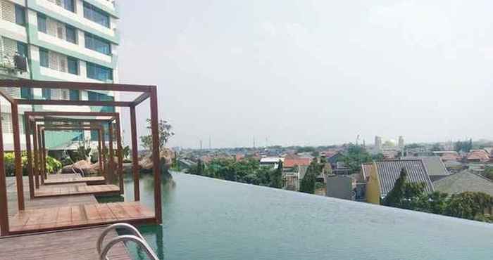 Kolam Renang Grand Kamala Lagoon Apartment Bekasi by RASI