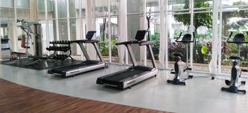 Fitness Center 4 Affordable and Budget 2BR Casa De Parco BSD Apartment By Travelio