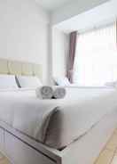 BEDROOM Elegant and Comfy 1BR Saveria Apartment near ICE BSD By Travelio