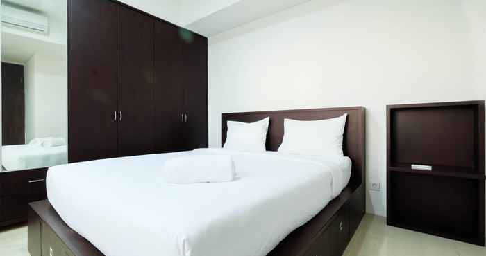 ห้องนอน  Modern Furnished 2BR Kemang Village Apartment By Travelio